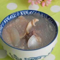 粉葛螺肉海底椰豬骨湯的做法