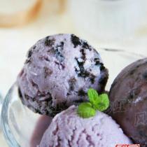 藍莓乳酪冰淇淋的做法
