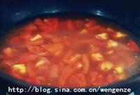 肉丸番茄湯的做法圖解5