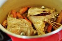 魚頭鮮蝦豆腐湯的做法圖解4
