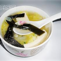 蝦皮豆腐白菜海帶湯的做法