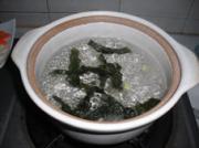 蝦皮豆腐白菜海帶湯的做法圖解3