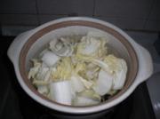 蝦皮豆腐白菜海帶湯的做法圖解4