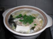 蝦皮豆腐白菜海帶湯的做法圖解7