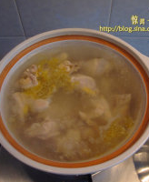 冬筍姬菇草雞湯的做法圖解10