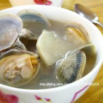 花蛤酸筍湯的做法