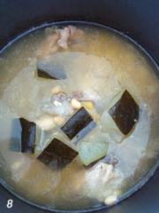 黃豆冬瓜筒骨湯的做法圖解8