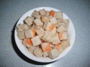 豆腐粒鮮蝦湯麵的做法圖解4
