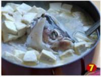 鰱子頭豆腐湯的做法圖解8