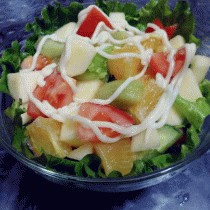 蔬果沙拉的做法