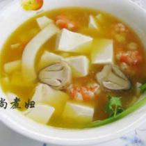 金瓜海鮮豆腐湯的做法