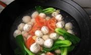 鮮蝦雞肉丸子湯的做法圖解9