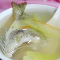 西瓜皮泥猛魚湯的做法