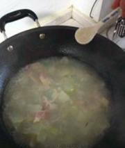 咸肉冬瓜湯的做法圖解10