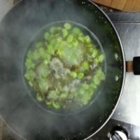 雪菜豆瓣湯的做法圖解3