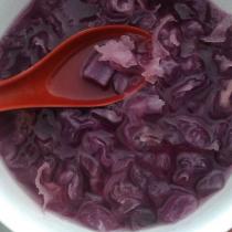 紫薯銀耳蓮子湯的做法