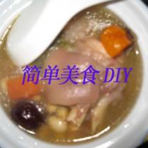 豬腳黃豆湯的做法