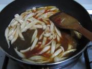 鮮菇肉絲茄汁麵的做法圖解9