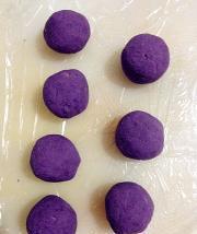 紫薯奶酪球的做法圖解7