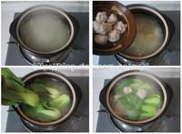 生汆丸子三鮮湯的做法圖解5