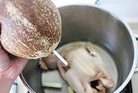 椰汁蕓豆雞湯的做法圖解8