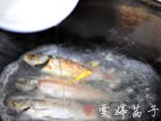 巖蔥鯽魚湯的做法圖解3