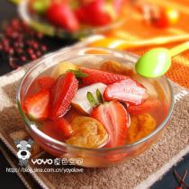 草莓梨子湯的做法