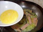 絲瓜火腿蛋湯的做法圖解10