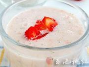 草莓薏仁酸奶的做法圖解3