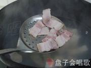 茶樹菇炒咸肉的做法圖解4