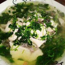 秧草魚片湯的做法