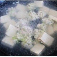 白菜豆腐汆丸子的做法圖解2