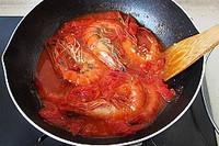 番茄大蝦的做法圖解13