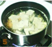 海米絲瓜豆腐湯的做法圖解5