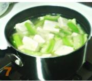 海米絲瓜豆腐湯的做法圖解7