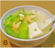 海米絲瓜豆腐湯的做法圖解8