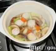 蔬菜丸子湯的做法圖解5