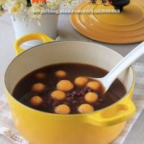 紅豆地瓜圓子湯的做法