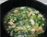 小白菜排骨湯的做法圖解6