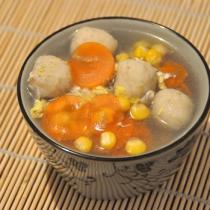 香菇雞肉丸子湯的做法
