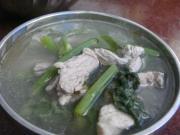 南瓜苗肉片湯的做法圖解6