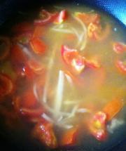 蘿卜西紅柿疙瘩湯的做法圖解8