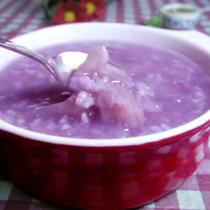 銀耳紫薯粥的做法