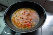 西紅柿火腿蛋湯的做法圖解4