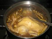 石斛靈芝燉雞湯的做法圖解5