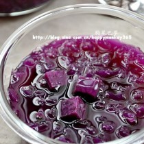 紫薯銀耳湯的做法