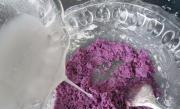 紫薯雙色切饅頭的做法圖解5