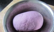 紫薯雙色切饅頭的做法圖解7
