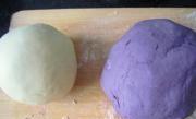 紫薯雙色切饅頭的做法圖解14