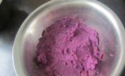 紫薯雙色切饅頭的做法圖解3